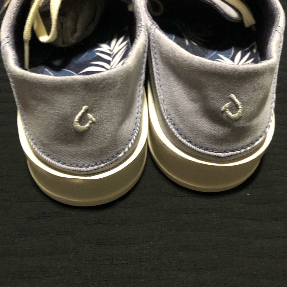 Olukai Tradewind Men's Canvas Shoes, Size 11, 0533-5454 Brand New w/ Tag - Navy - Picture 4 of 6
